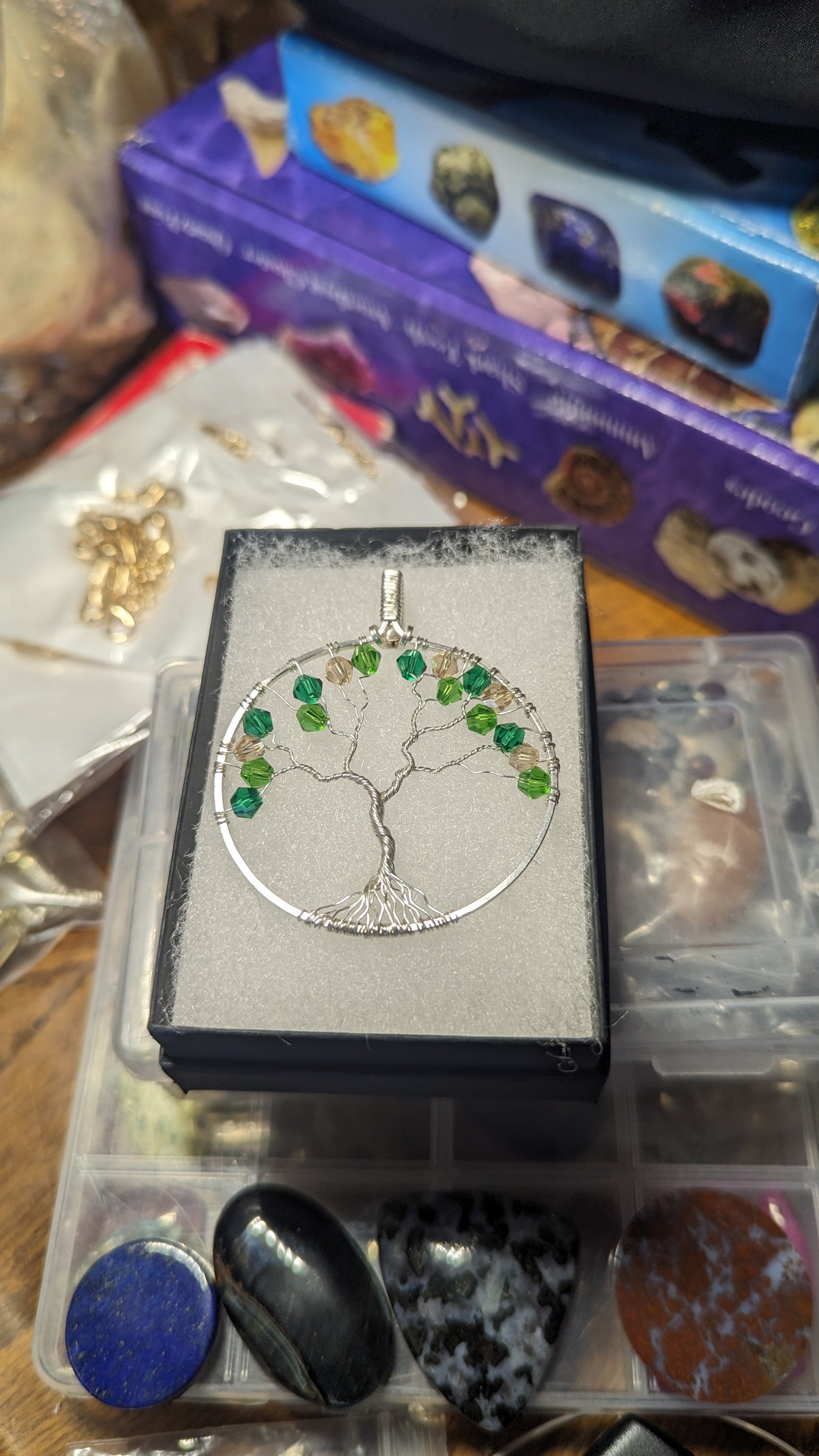 Sterling silver tree of life pendant