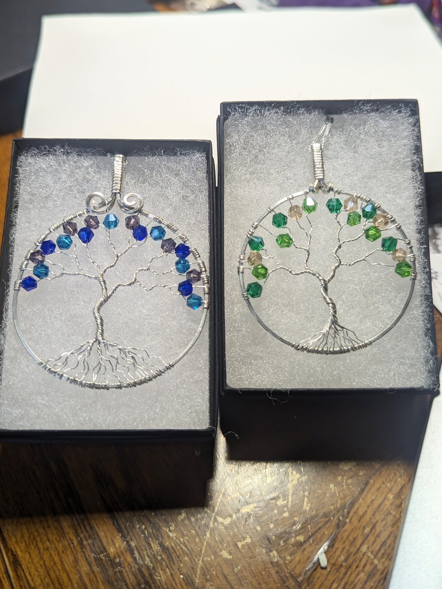 Sterling silver tree of life pendant